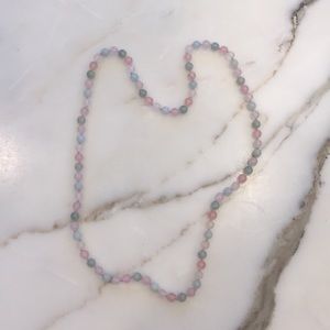 Semi-Precious Stone Necklace!